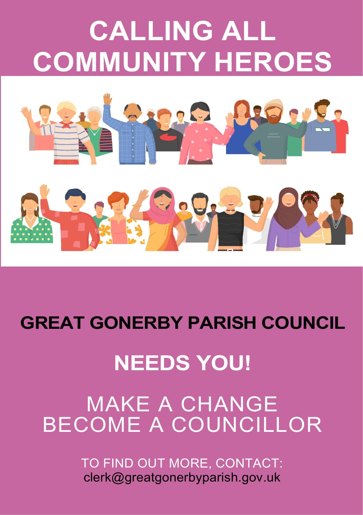 Councillor Recruitment Poster 1