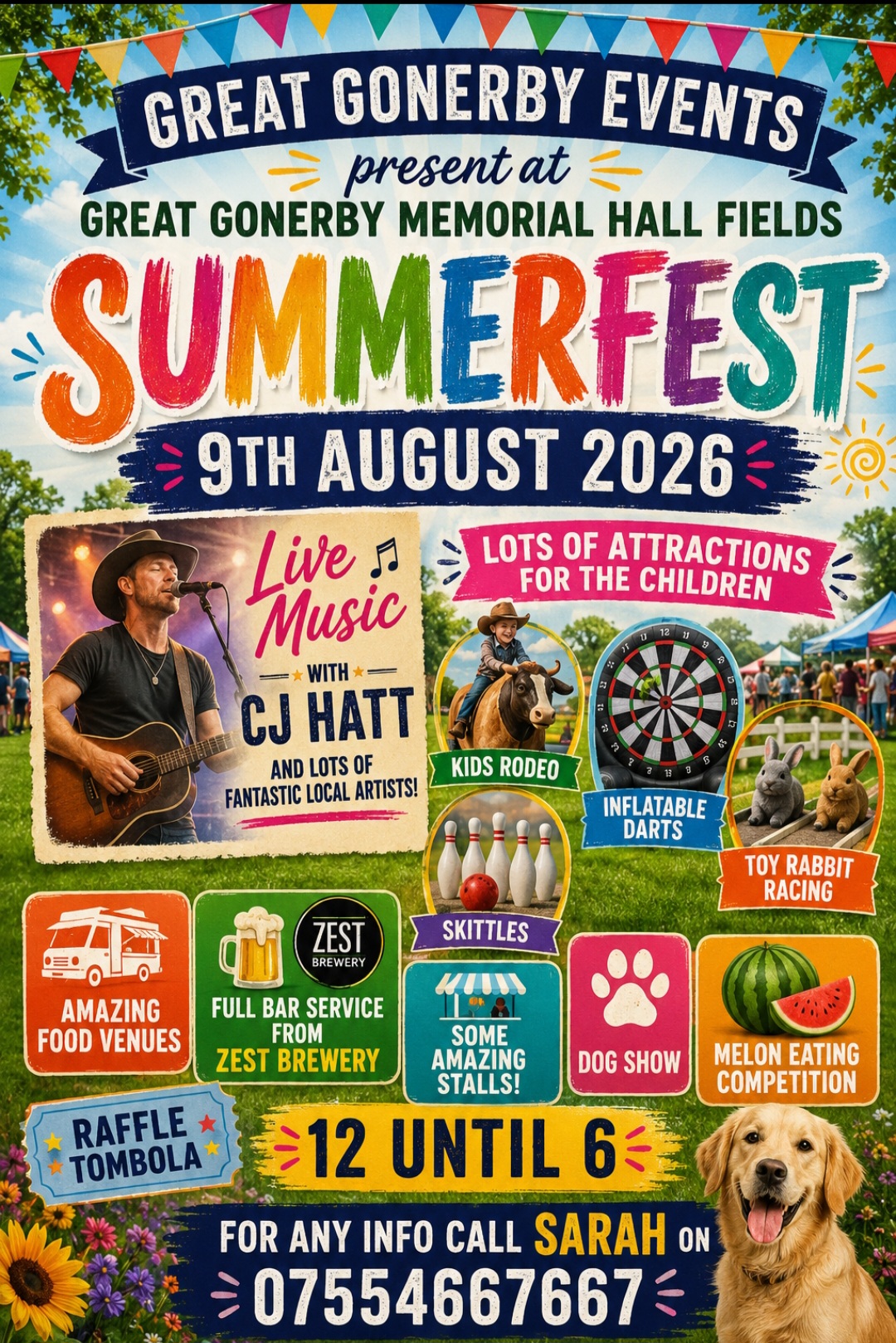 Summer Fest Poster August 2026