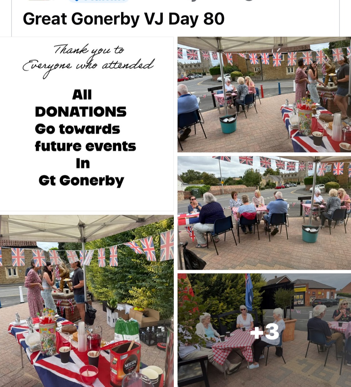 Vj day thank you